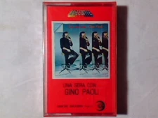 GINO PAOLI Una sera con... mc SIGILLATA