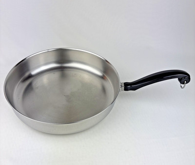 Farberware Aluminum Clad 10'' Fry Pan Skillet Stainless Steel ~ FREE Shipping