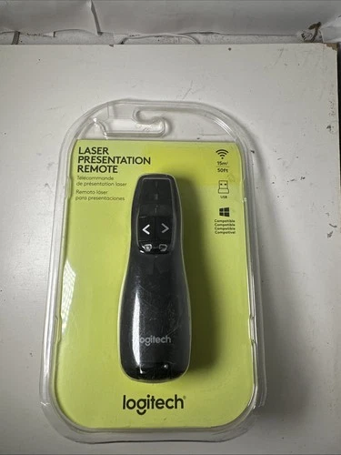 Logitech R400 Laser Presentation Remote - Black