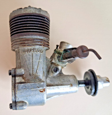 Vintage Rare K&B Head Torpedo .35 Control Line Model Airplane Engine 35