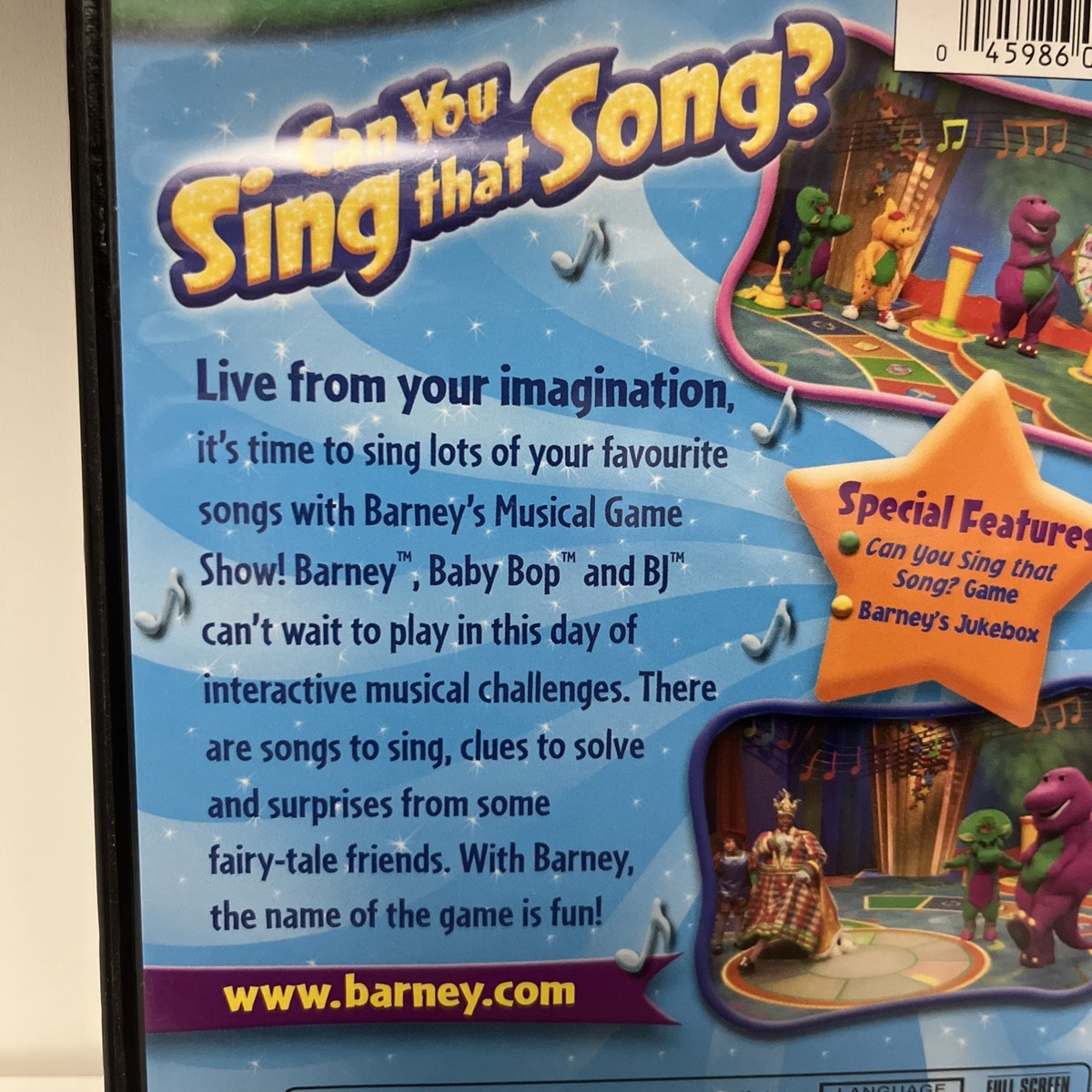 Barney Can You Sing That Song DVD Good Condition DVD Hit