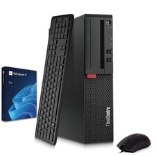 Lenovo ThinkCentre SFF Desktop PC Intel i5-8500 32GB 1TB SSD Built-in WiFi Win11