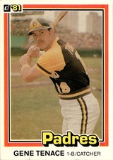 1981 Donruss #241 Gene Tenace