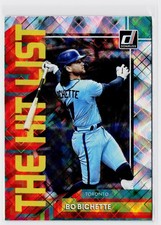 Bo Bichette 2022 Donruss The Hit List Diamond # THL-5 Toronto Blue Jays