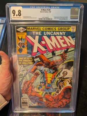 CGC 9.8 X-Men # 129 First Appearance Kitty Pryde, 