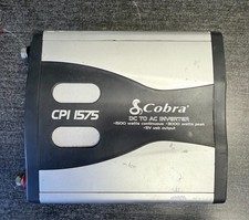Cobra CPI 1575 DC to AC Power Inverter 1500W Continuous 3000W Peak 12V Used Test
