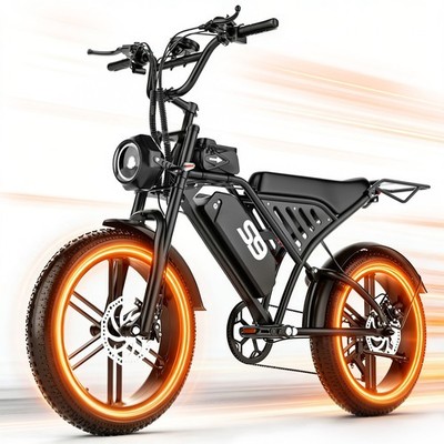 ASKGO 2500W e bike 20'' Fat Tires Electric Mountain Bicycle for Adults 33MPH 48V