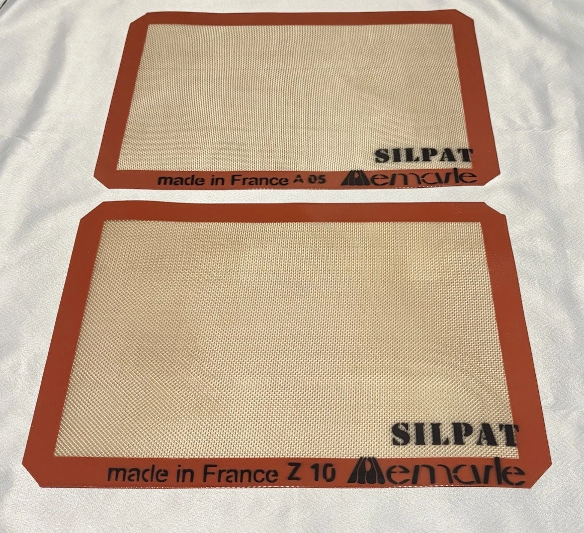 Set of 2 Silpat Silicone Baking Mats 16.5x11.5 Made in France Sasa Demarl