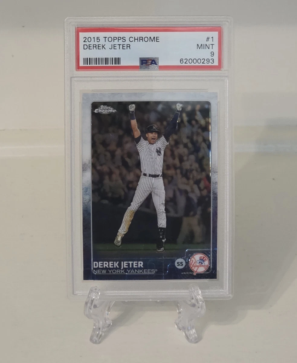 2015 Topps Chrome - Derek Jeter #1 for sale | eBay