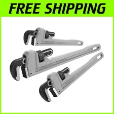 Lightweight 10", 14", 18" Aluminum Wrench Set