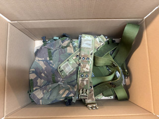 Job Lot British Army Surplus Equipment Clearance Rucksack Pouches T shirts Etc