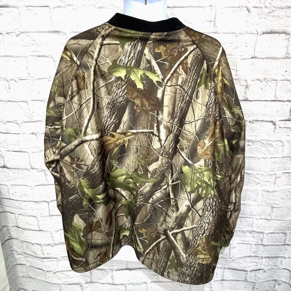 Vtg Stearns Dry Wear Camo Snap Jacket Men's Size XX Large Hunting Outdoors - Image 2 of 4