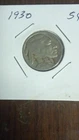 1930 US Buffalo Nickel Circulated 5C Business Strike Uncertified