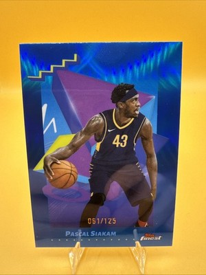 2025 Topps Finest Pascal Siakam Blue /125