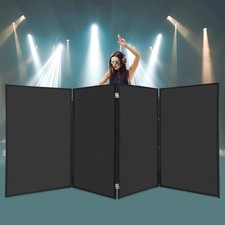 DJ Foldable Booth Panels Portable Facade Event Booth Panels Detachable Cover NEW
