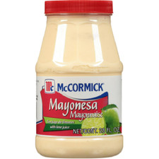 McCormick Mayonesa With Lime Juice, 28.0 fl oz Jar