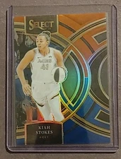 2024 Panini Select WNBA - Premier Level Kiah Stokes #179 Red & Blue Prizm /399