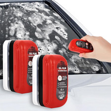 2-Pack Automotive Oil Film Cleaning Brush for Car Windows   Glass Cleaning Board