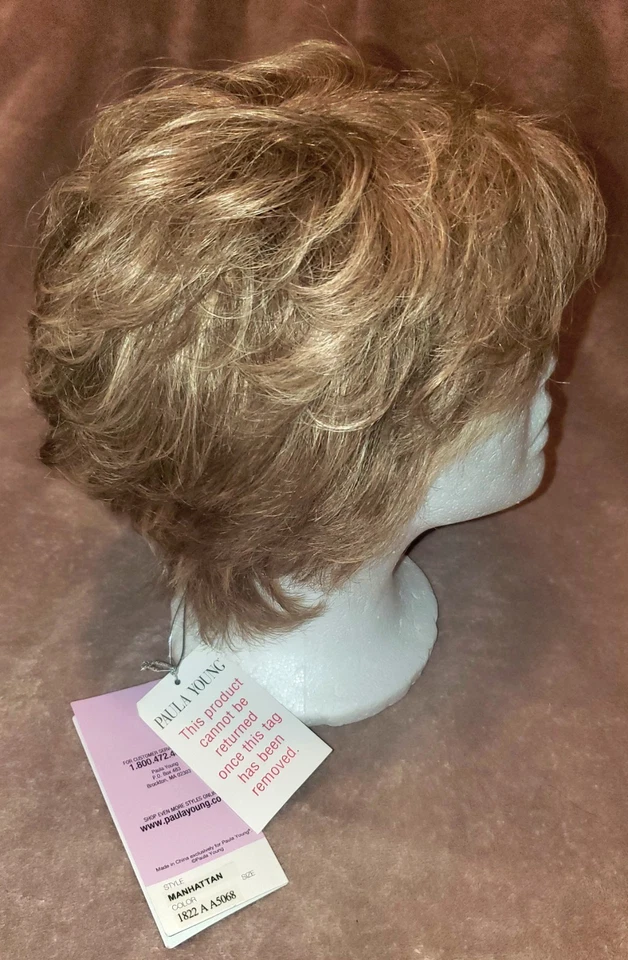 Peluca Paula Young: Manhattan Color: 1822 A A5068: Rubio ceniza (pantalla no incluida) Foto 2 de 4