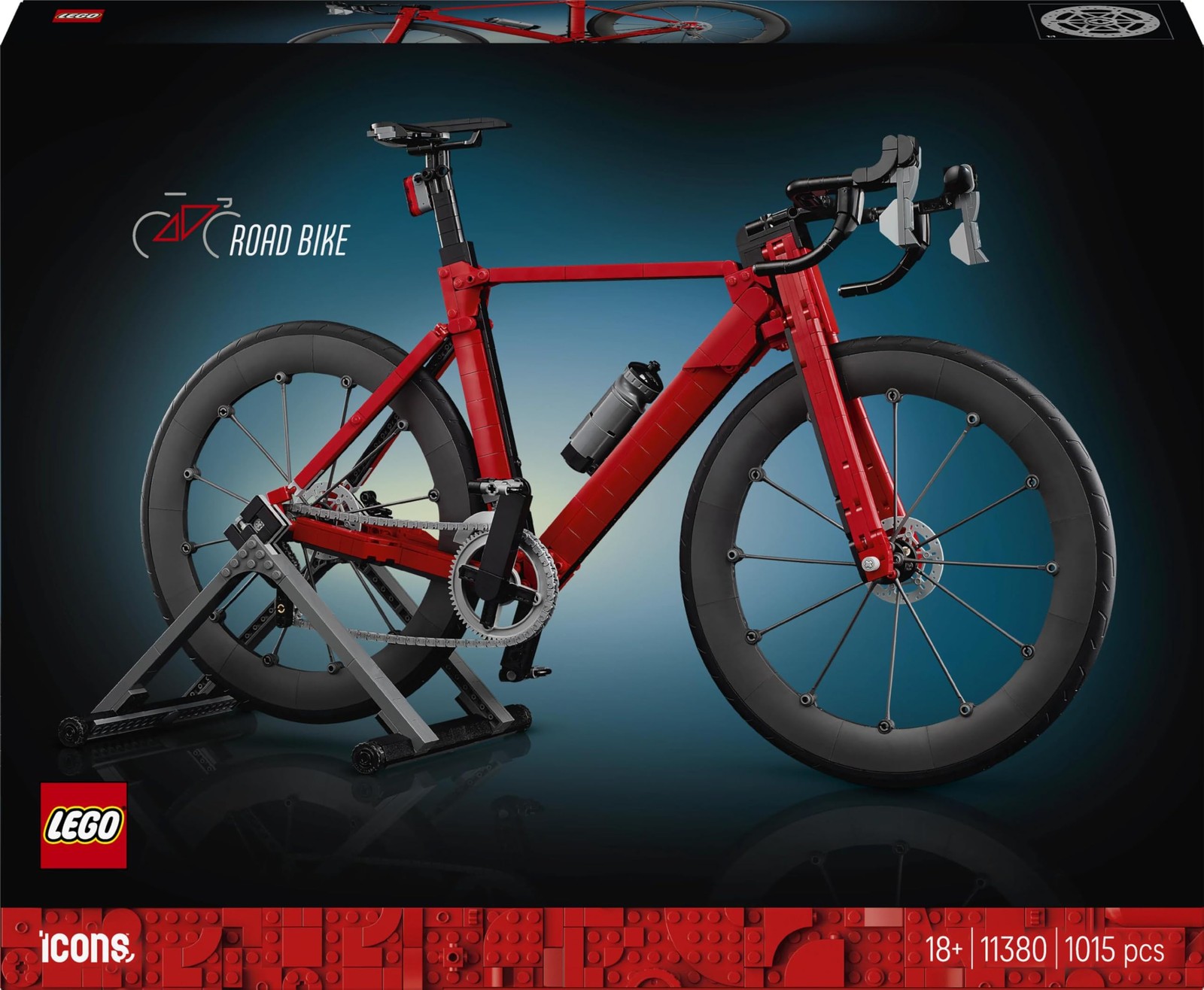 BICI DA CORSA ICONS 11380 SET MODELLISMO SPORTIVO FAI DA TE ADULTI KIT ASSEMBLAG foto 6