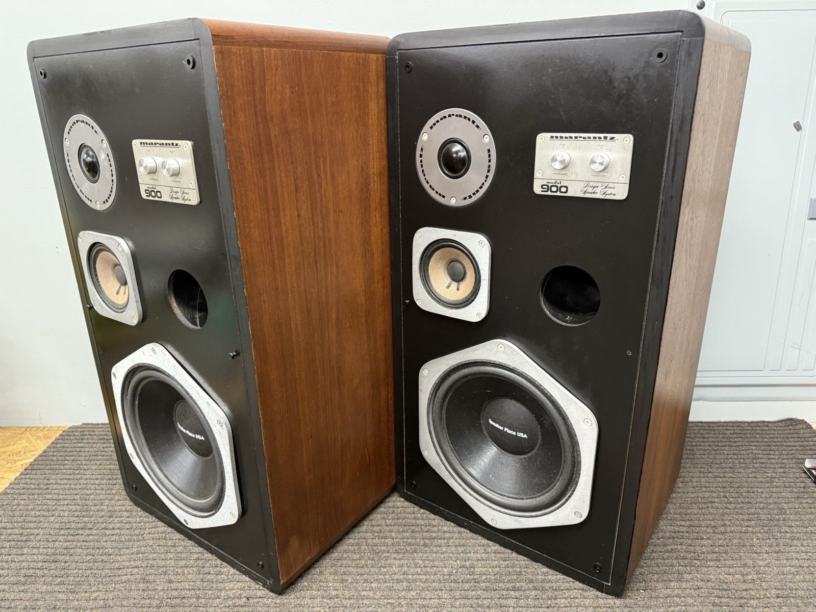 Marantz DS-900 10” 3-Way Floor Speakers Late 1970’s Vintage