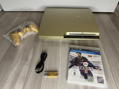 GOLD PS3 PlayStation 3 Slim PRO 4K! 250GB ! (CECH-2104B) !! Abwärtskompatibel !!