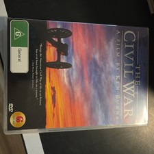 The Civil War A Film Directed By Ken Burns DVD, 6-Disc Set Region4, Free ship.