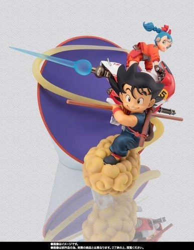 Dragon ball son goku & bulma figuarts zero 18cm Bandai Tamashii Nations - Imagen 3 de 7