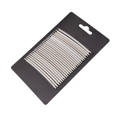 Musiclily Stainless Steel 2.9mm Acoustic Electric Guitar 24 Fret Wire Set Chrome