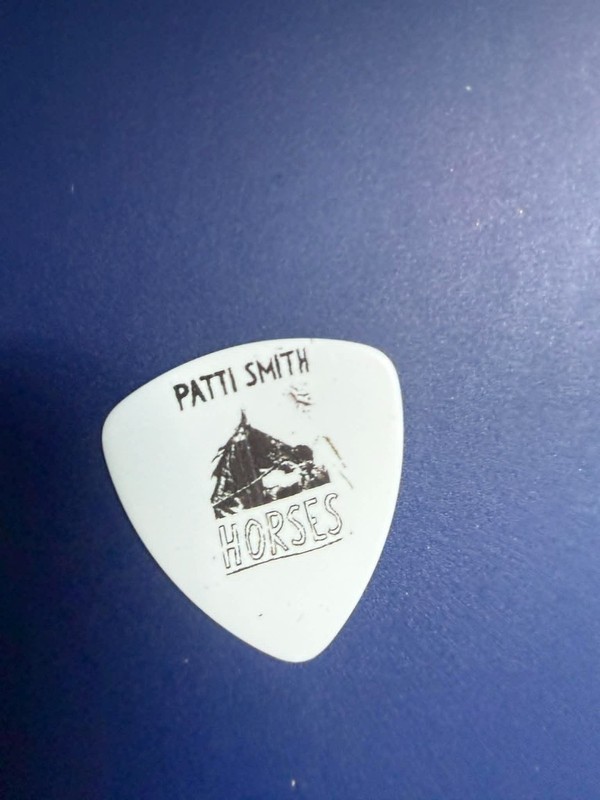 ((( PATTI SMITH ))) guitar pick VERY RARE