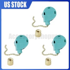 Fits Harbor Breeze Hampton Bay 3 Speed 4 Wire Ceiling Fan Switch 3Pcs ZE-268S6