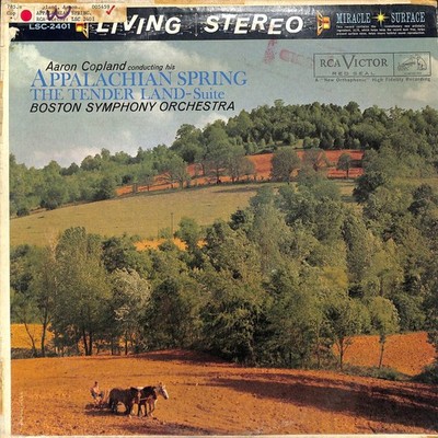 RCA Victor LSC-2401 Aaron Copland Appalachian Spring The Tender Land Vinyl LP