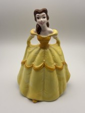 Disney Beauty and the Beast Belle Porcelain Figurine 6.5" Japan