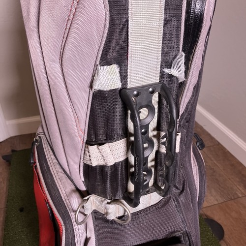 Ogio Grom Red Golf Cart Bag schwarz grau - 8 Wege Top Holz - lesen - ohne Gurt - Bild 18 von 23