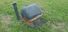 Custom Handmade Welded Propane Tank BBQ Hibachi Grill Small Portable DURABLE