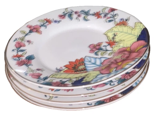 VTG set 4 Tobacco Leaf Imperial Plates 6.25”