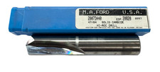M.A. Ford 47/64" Solid Carbide Hi-Roc Drill 135� Point USA Made