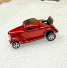 Hot Wheels Redlines *RESTORED* Classic ‘36 Ford Coupe Spectraflame Red w/dark