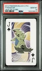 PSA 10 JAPANESE POKEMON BLACK 2 PLAYING CARDS TYRANITAR JACK CLUBS 2012 813B