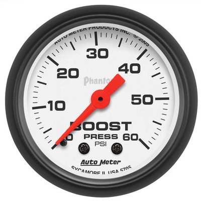 AutoMeter 5705 Phantom Mechanische Boost Anzeige