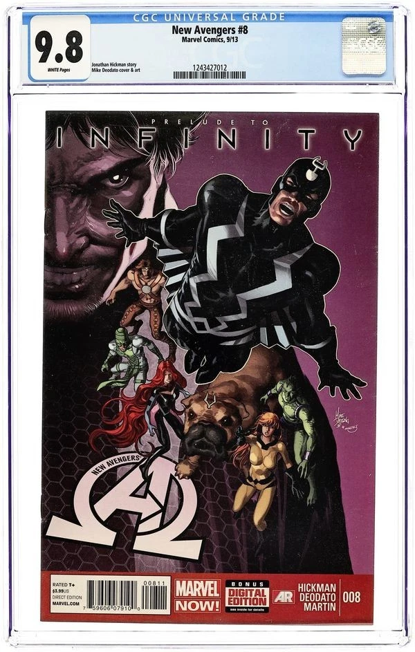 New Avengers 9.8 Near Mint/Mint Comics, Graphic Novels & TPBs for
