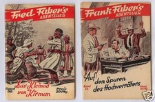 Original 1939-1941 Frank Faber´s Abenteuer 13  x in TOP Frank Faber