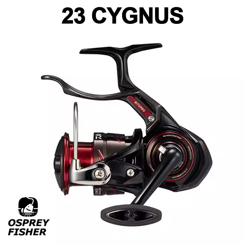 Daiwa Cygnus スピニングリール 黒/赤 Daiwa Cygnus スピニングリール 黒/赤 Daiwa 23 CYGNUS Spinning