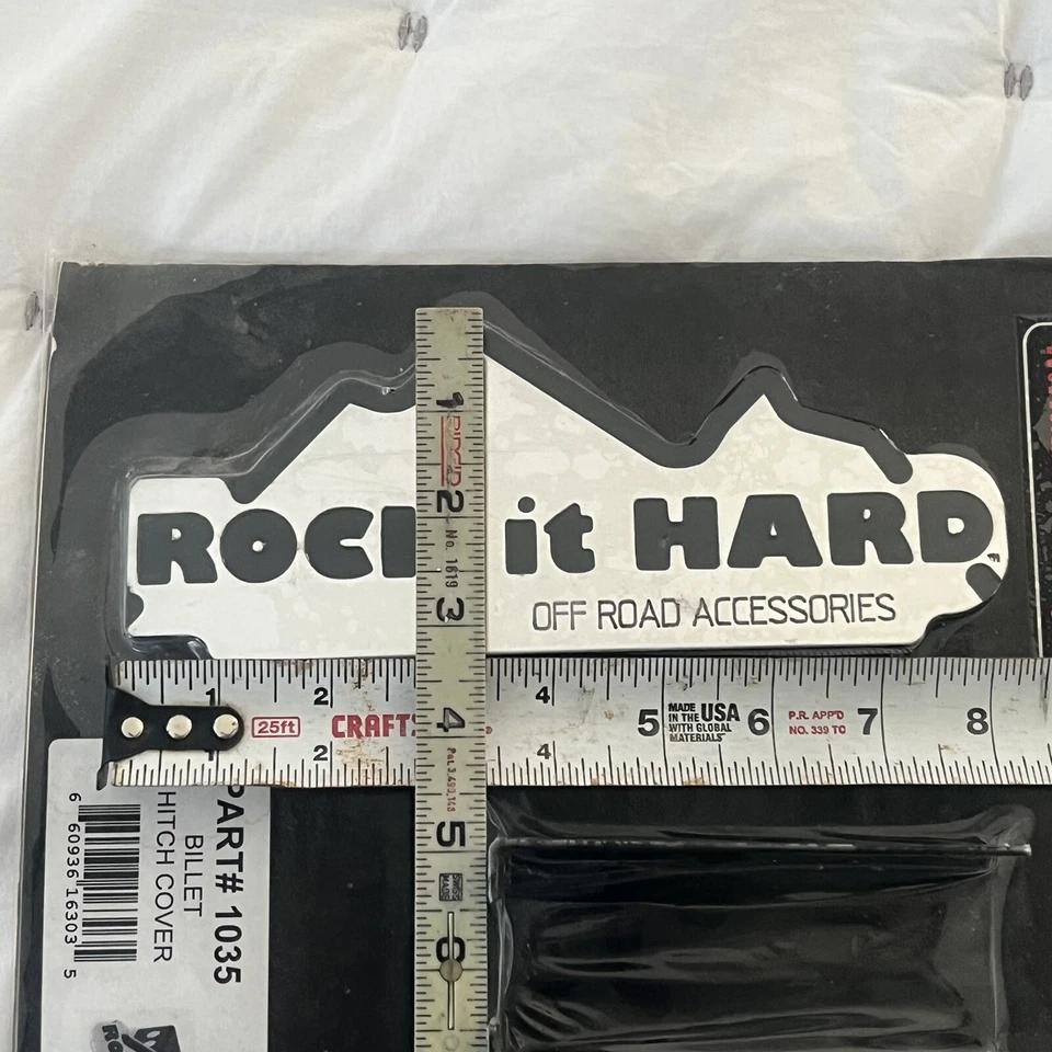 Trailer Towing Hitch Receiver Plug AMI Styling Hitch Cover 2 in x 2 in Iron Rock - Image 4 of 4