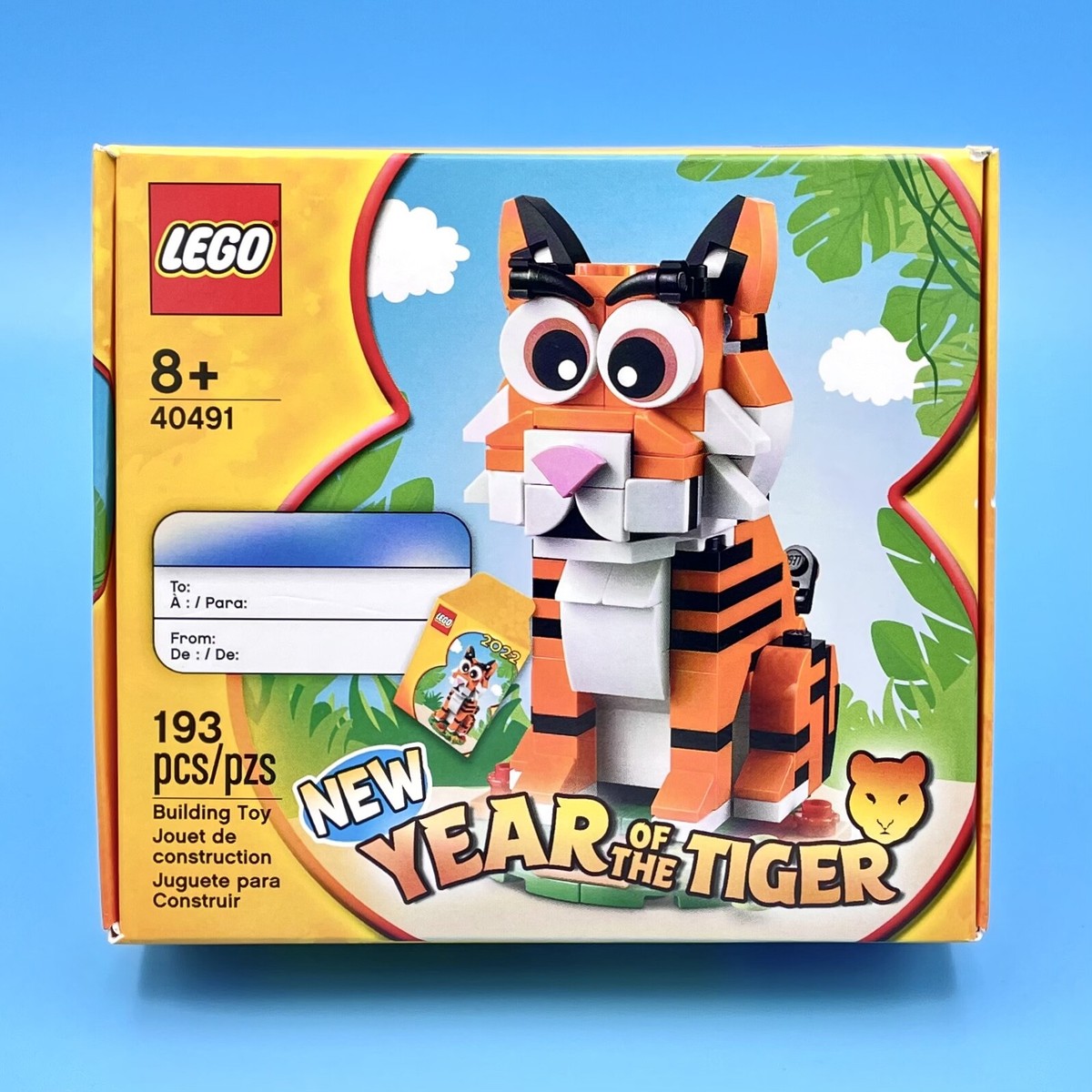 LEGO Chinese Lunar New Year of the Tiger 2022 (40491) 193 pcs