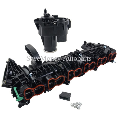 Collettore aspirazione motore con attuatore per BMW Serie 3 5 330d 530d 535d 3.0d N57 - Foto 7 di 8