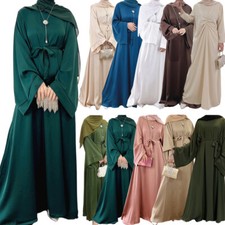 Muslim Women Dress Caftan Long Dress Abaya Dubai Ramadan Kaftan Robe Caftan Gown