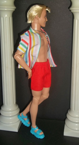 Barbie "HEARTTHROB" HANDSOME KEN DOLL MOJO DOJO ARTICULATED 1:6 FIG CLASSIC 60's