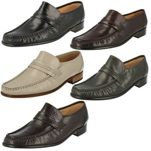 Mens Grenson Formal Moccasin Shoes 'Clapham'