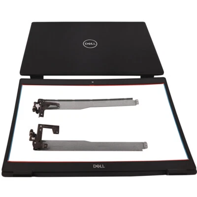 MYC-TECH New LCD Back Cover + Bezel +Hinges For Dell Latitude 3510 E3510 08XVW9 8XVW9